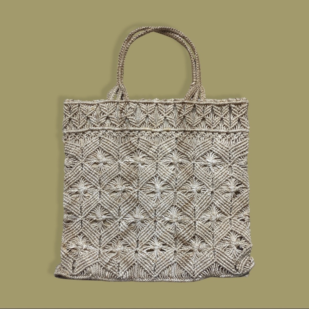 Crocheted Tote Bag